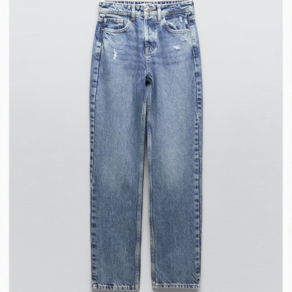 Z1975 Mid Rise Straight Long Length Jean